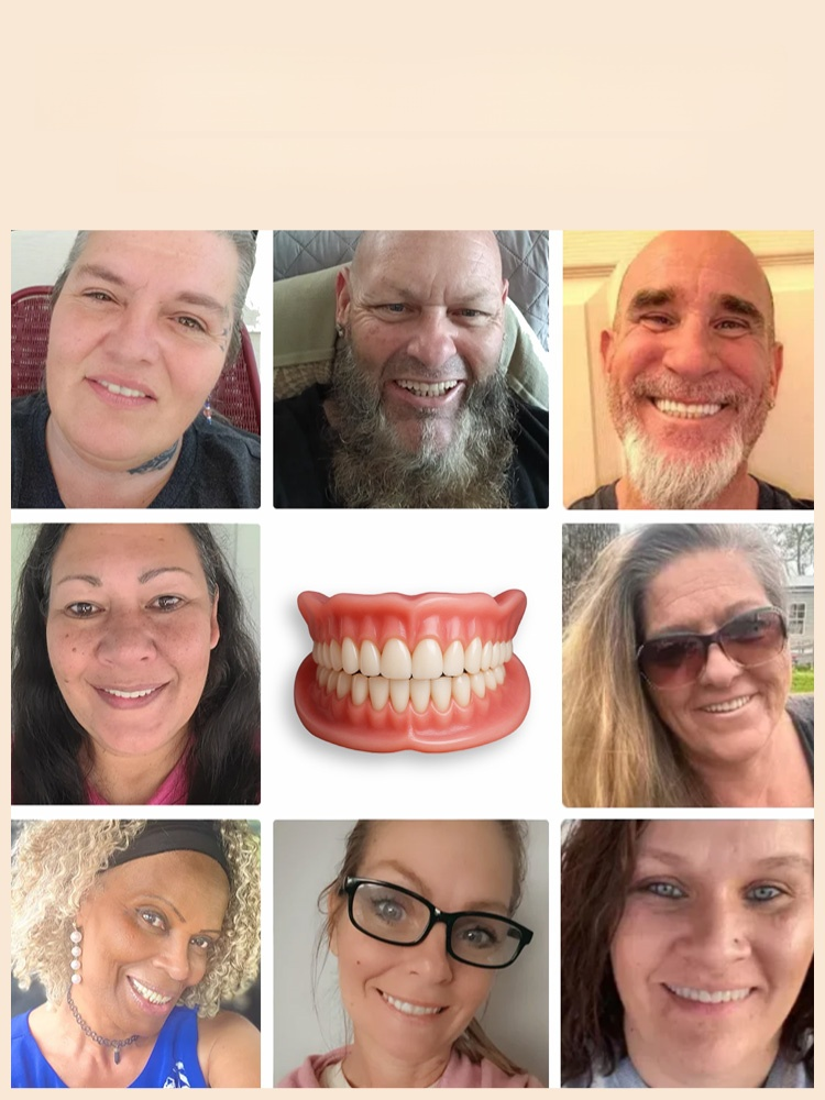 [Say goodbye to dentists] ADA Accepted Denture Fitting Kit, Get a charming smile in 1 second—no painful treatments, no exorbitant costs!