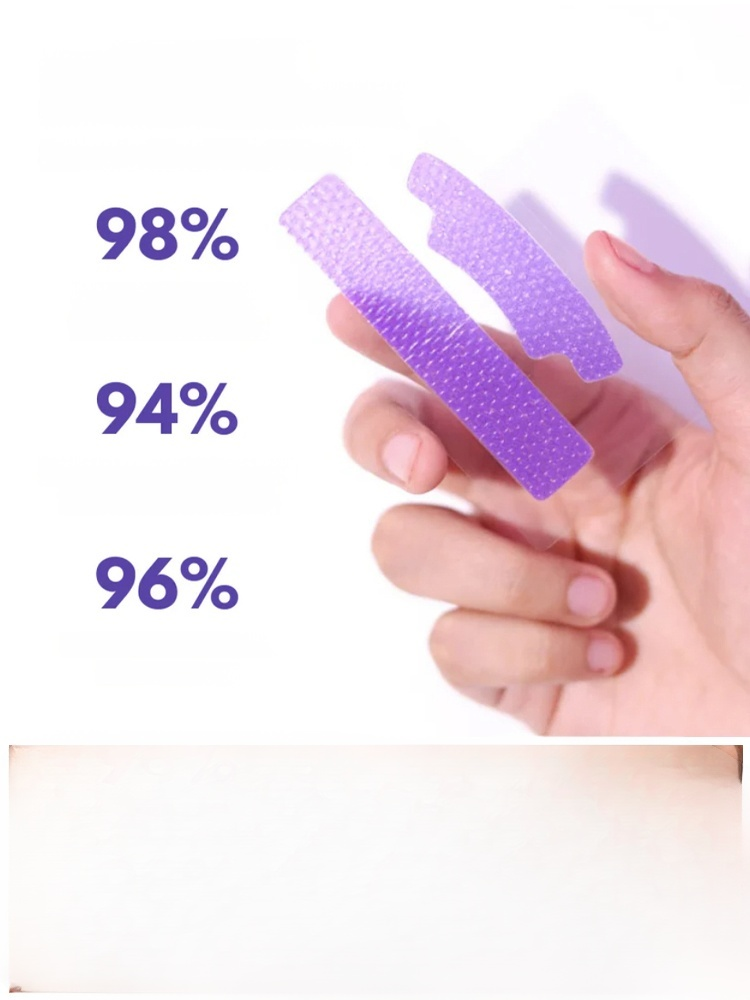 Purple Magic 💜 Watch Yellow Teeth Turn White Instantly with Color Correcting Strips! Whiter Teeth Without the Pain! 🦷 Testing Enamel-Safe Strips for Sensitive Teeth.