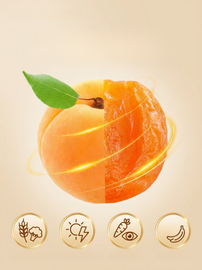 California Specialty Dried Apricots, 100% natural, It can help regulate blood sugar and cholesterol levels, supporting everyday vitality and reducing fatigue