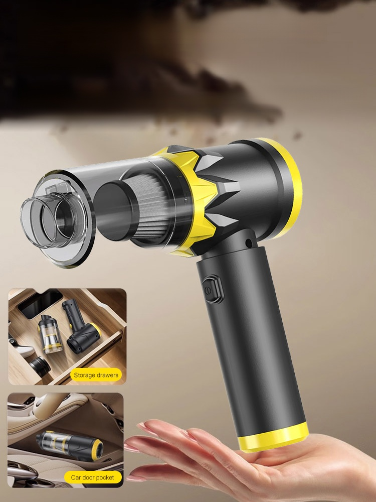 ✅New powerful handheld vacuum ✅Cleans dust, crumbs, shells, hair, and scales in 1 second!