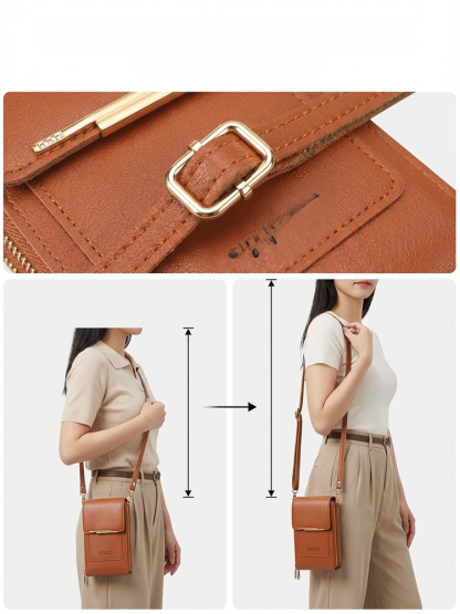 🎒 One bag does the work of three! Replace your phone pouch + cardholder + small crossbody bag – saving you money, space, and hassle! 📱