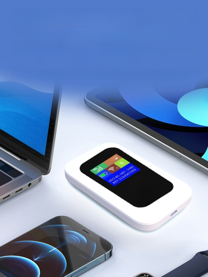 ✅No contract, no monthly fee, This WIFI device is equipped with the world's latest 5G transmission technology and 3.6Gbps download technology