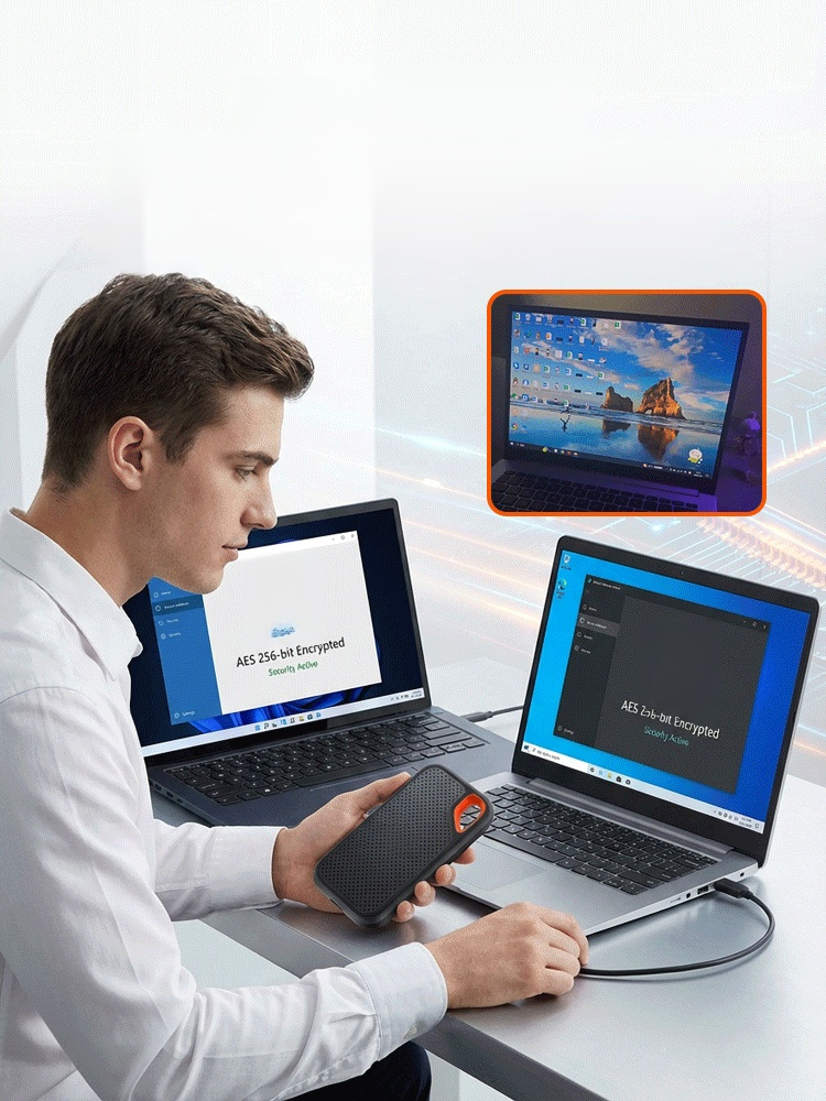 High-speed solid-state portable hard drive, Say goodbye to storage anxiety. 1TB to 64TB available, fast and stable.