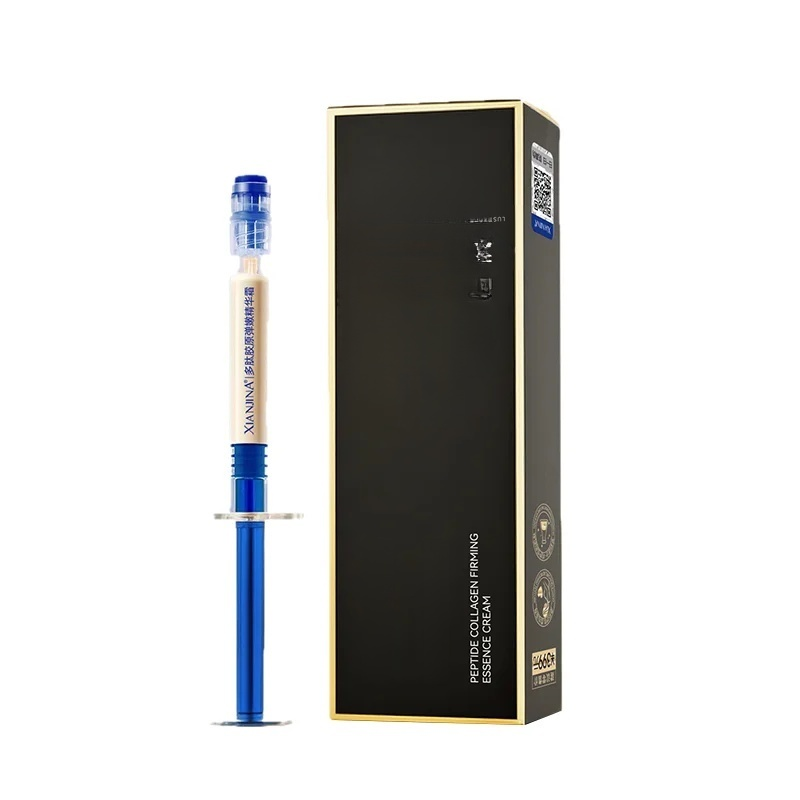 Polypeptide syringe collagen filler cream | Dual effect on dynamic and static wrinkles | Reduces nasolabial folds in 28 days