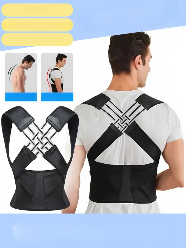 💪 [Posture Correction in 3 Seconds] The special ergonomic belt instantly corrects slouching and lifts your waistline.