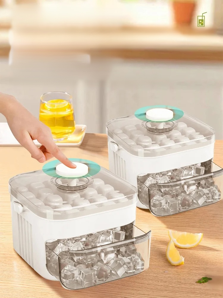 Instant Chill Desktop Ice Maker |200 Cubes in 2 Mins | Space-Saving Design, 50% OFF! Solve Ice Odor & Stuck Cubes Issues