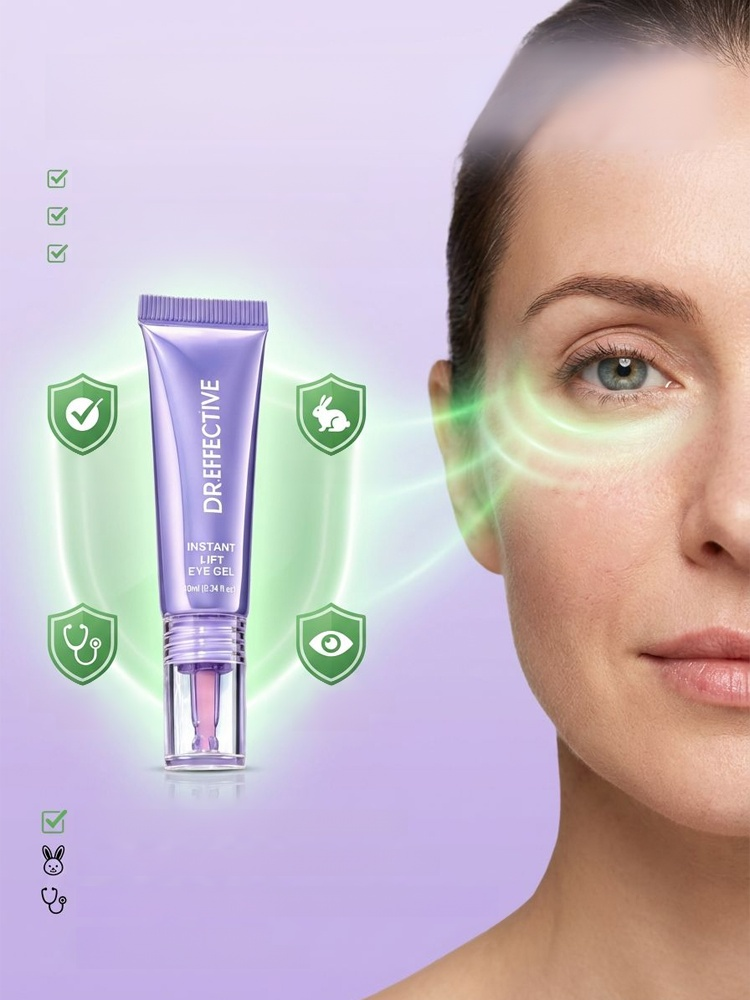 Instant Firming Eye Gel, Visible lift in 5 minutes without needles. 8HR support, makeup-friendly. Shop 50% OFF.