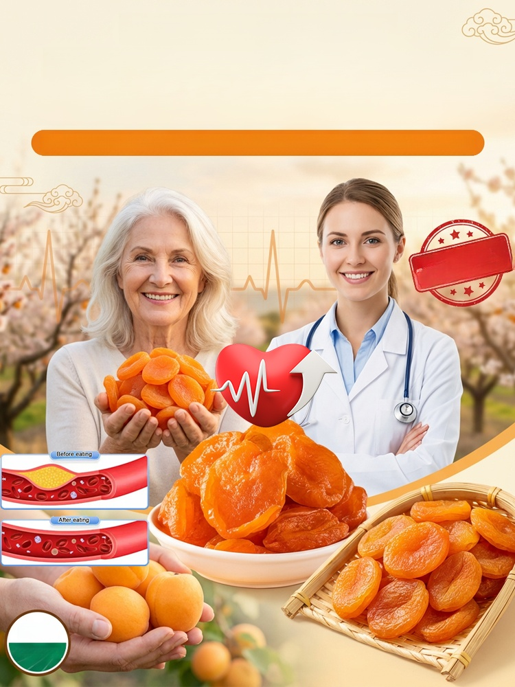 California Specialty Dried Apricots, 100% natural, It can help regulate blood sugar and cholesterol levels, supporting everyday vitality and reducing fatigue