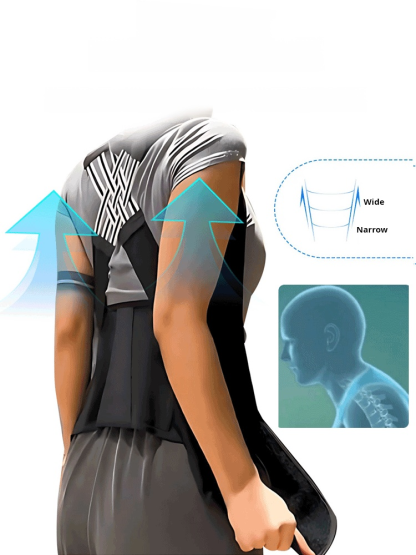 💪 [Posture Correction in 3 Seconds] The special ergonomic belt instantly corrects slouching and lifts your waistline.