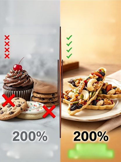 Astragalus and Codonopsis Eight-Treasure Nut Tart, Only 3g Net Carbs, Perfect Fuel For Fitness & Office
