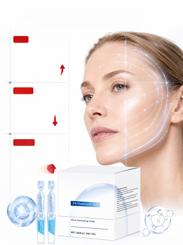 [Skin Revitalizing 3% Hyaluronic Acid] Ultra-Moisturizing Serum, Reverse Gravity for a Sculpted V-Face