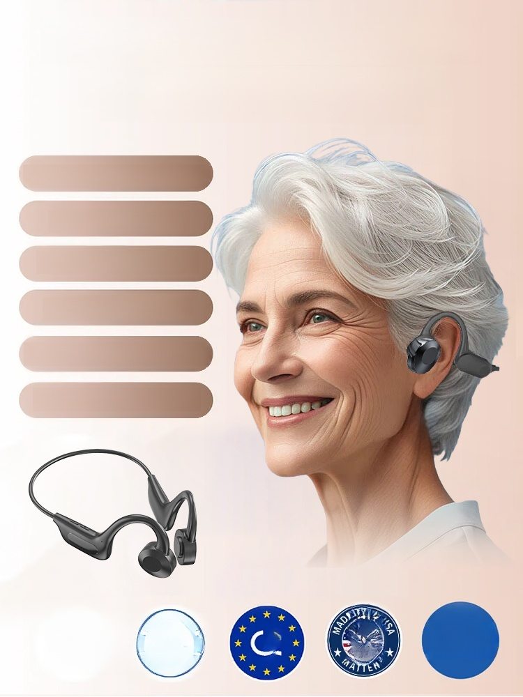 Intelligent AI audio transmission black technology hearing aid headphones【Hear Every Beautiful Moment】