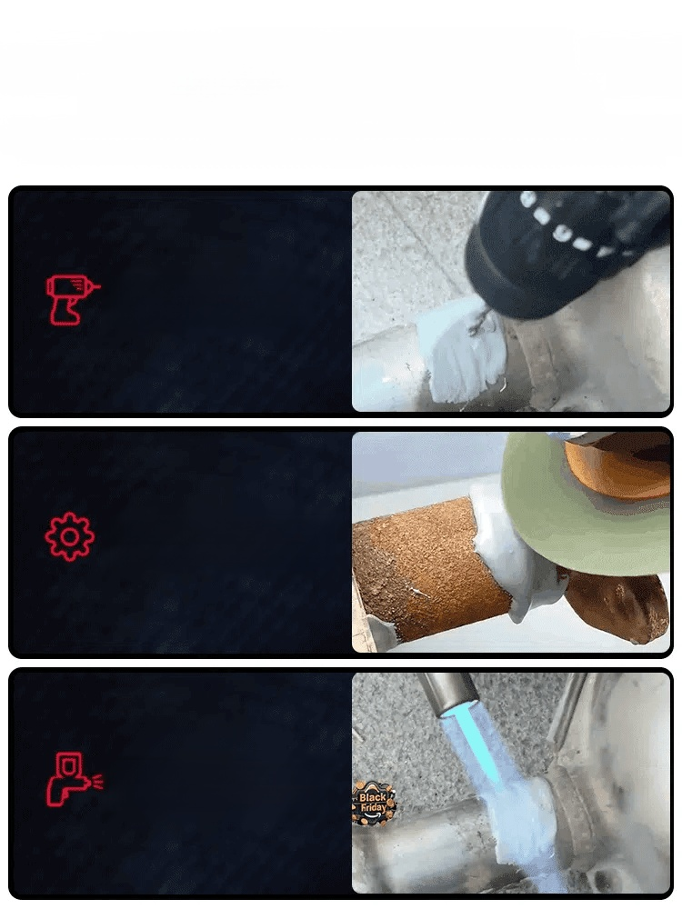 Military grade welding glue and stronger than welding, fast curing in 1 minutes📣Leak it, We Buy it! The Only Metal Adhesive with a 10-Year, No-Fail Promise