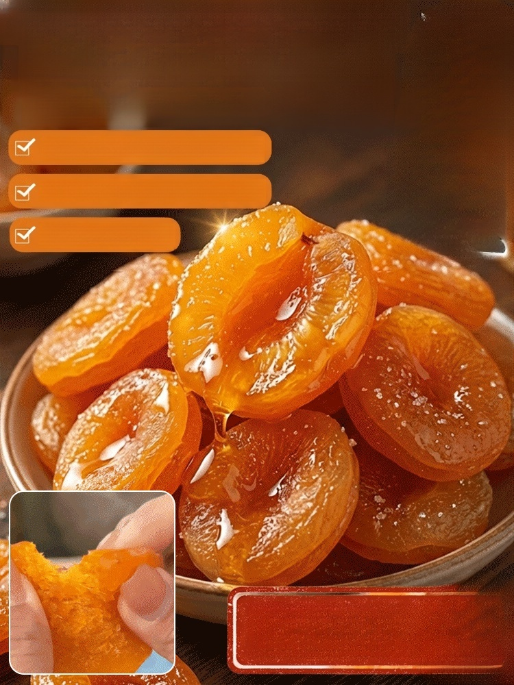 Dried apricots are a magical food, known as "natural insulin"! They contain no added flavorings, colors, or preservatives, making them truly natural and healthy.