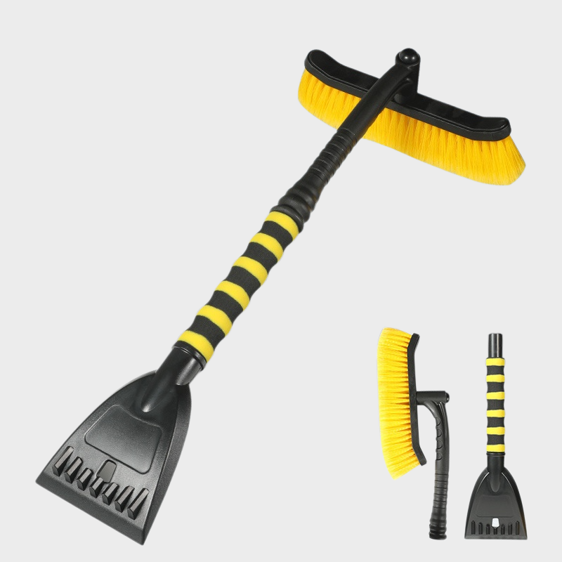 Car snow shovel detachable snow brush deicing and defrosting cleaning tool
