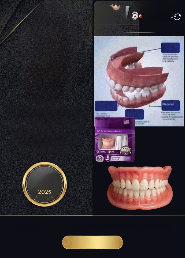 Stop hiding your teeth. Get a million dollar smile instantly. Professional set. Watch this transformation! Snap on a perfect smile in 1 second. Invisible and Natural, Corrects Misalignment