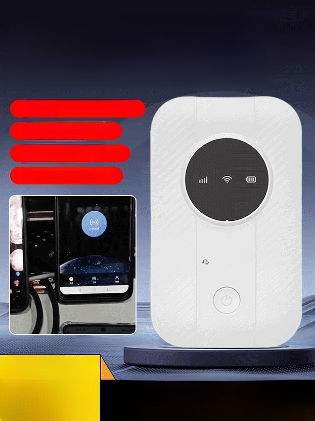 🌐[5G Pocket WiFi | Lifetime 0 Monthly Fee · Unlimited Data]🌐Plug and play🌐No SIM card, no contract, no cables—you're online straight out of the box!