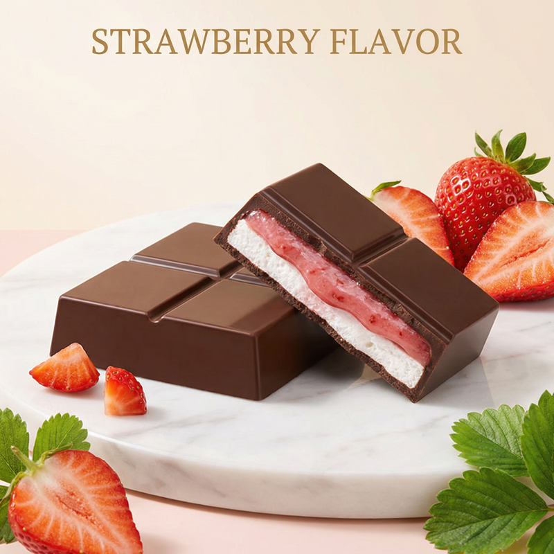 Dubai Style Pistachio Nougat Chocolate, Only 50 Cal! 0 Trans Fat, Guilt-Free Sweet Treat