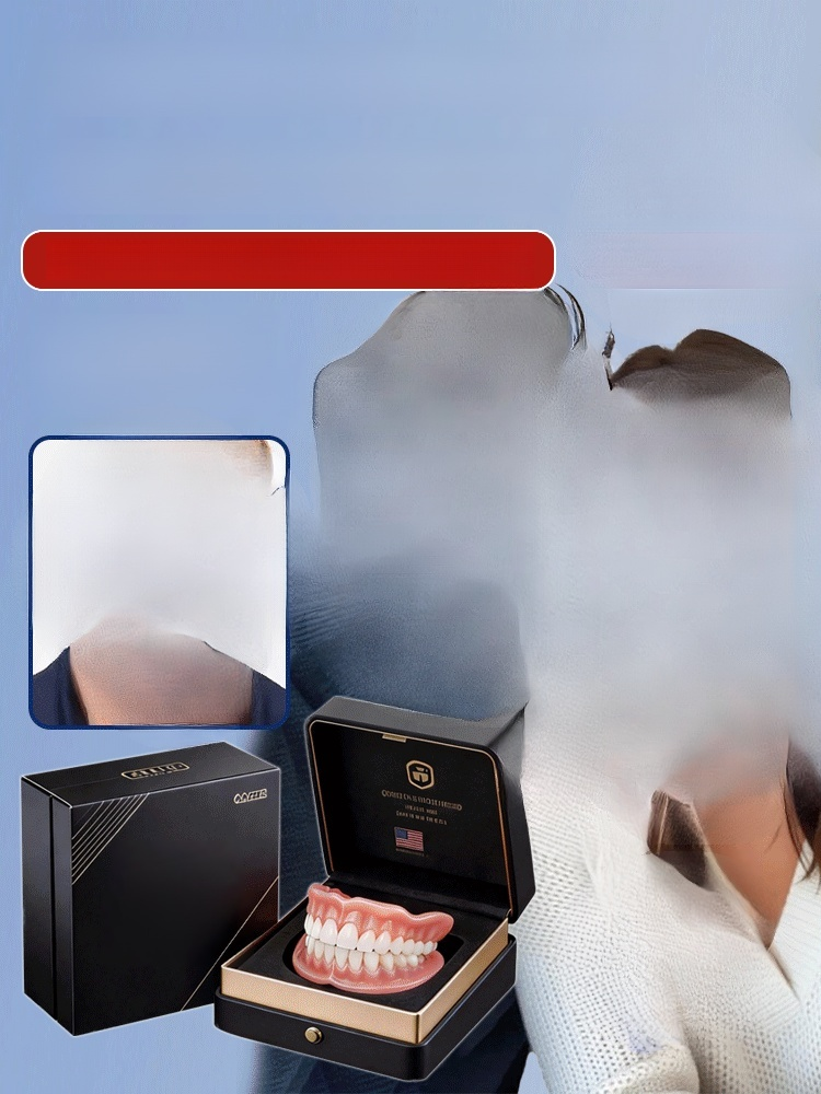 High-end custom-made full dentures, I Stopped Hiding My Smile! 😃Instant Snap-On Veneers for a Perfect Smile. No Surgery, No Pain, Just Perfect Teeth.