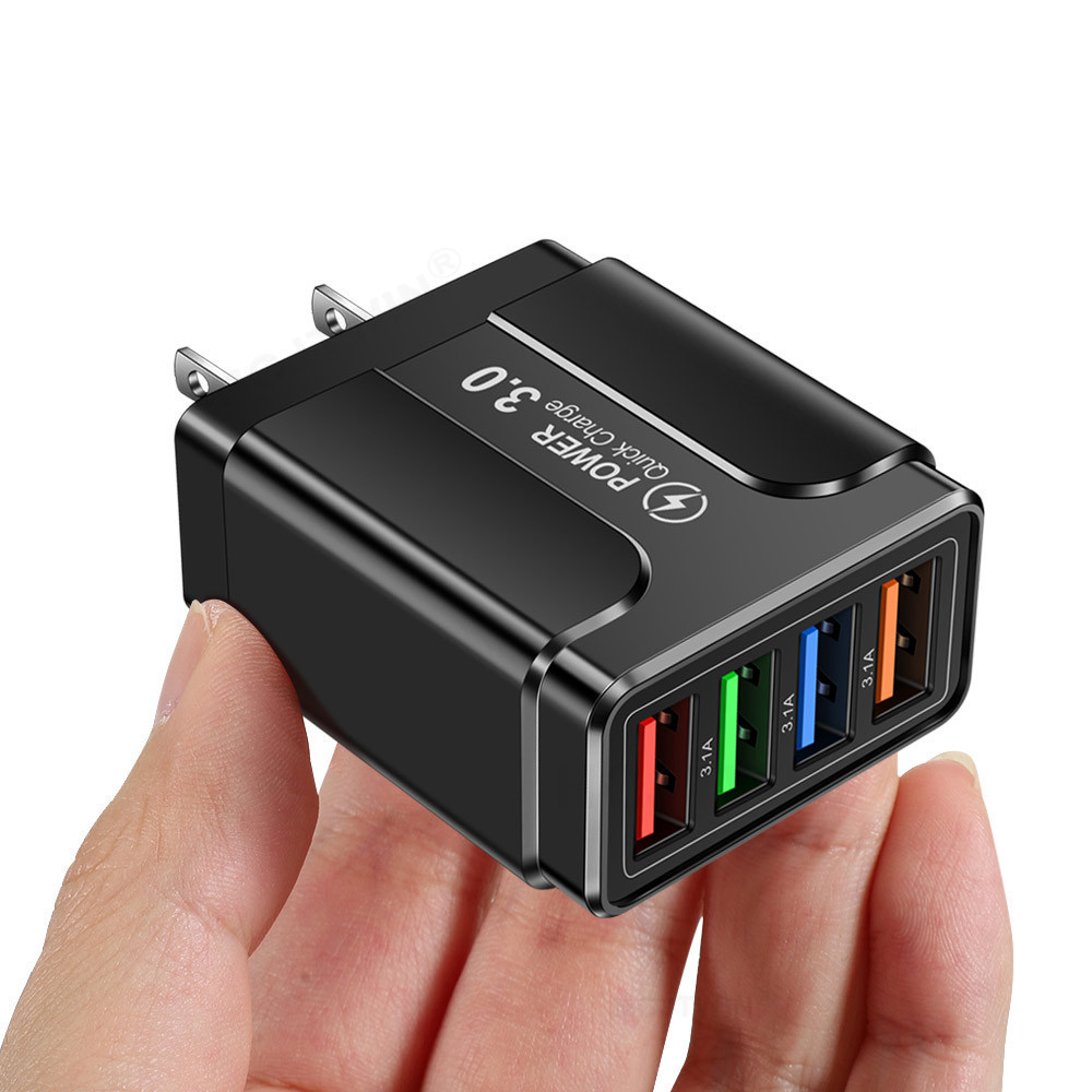 ✨ Experiencing phone lag and fast battery drain? The AI Smart Four-Port Charger revives your old phone with smooth performance and rejuvenated battery life!