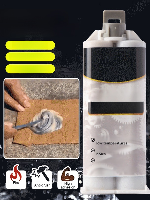 Military grade welding glue and stronger than welding, fast curing in 1 minutes📣Leak it, We Buy it! The Only Metal Adhesive with a 10-Year, No-Fail Promise