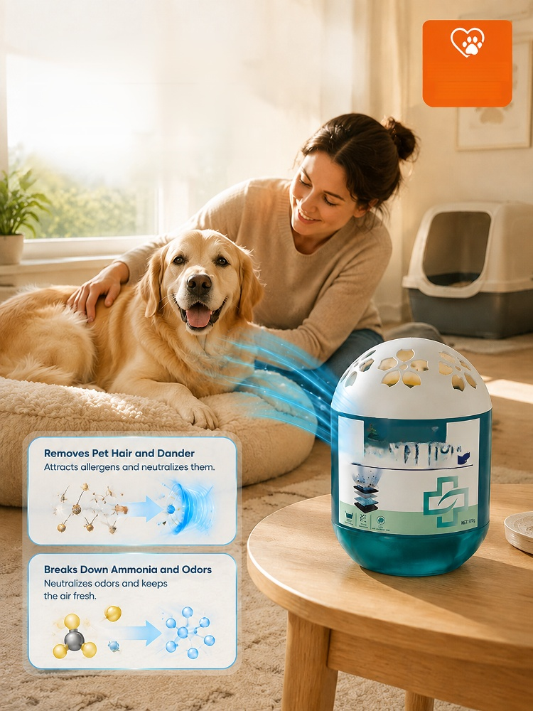 [Baby & Mom Safe Purification] Whole-House Dust Buster Smart Vacuum Cube, 99.97% filter efficiency: Baby-safe protection.