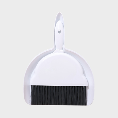 2 in 1 soft bristle desktop broom and dustpan set mini household bed sweeping cleaning tool