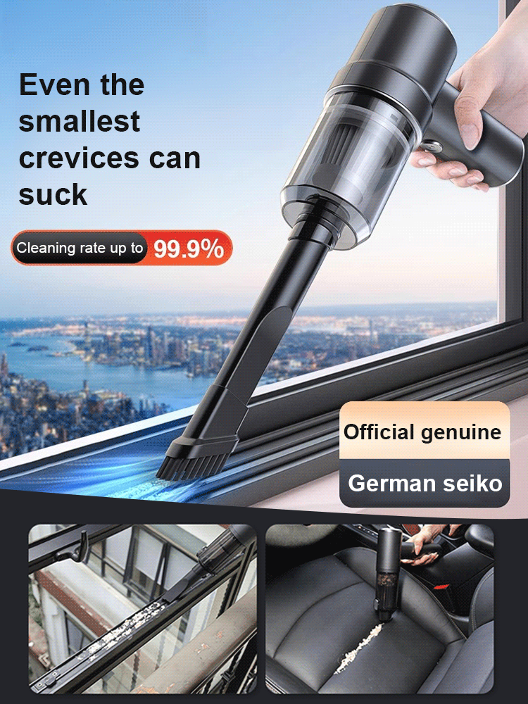 👍15,000P automatic vacuum cleaner, perfect for use in your car or at home, saves time and effort, and easily cleans messes. Now on sale!