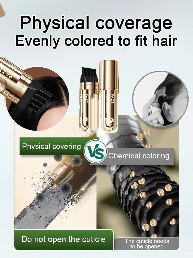 [Cover gray hair in three seconds] Quick hair styling pen