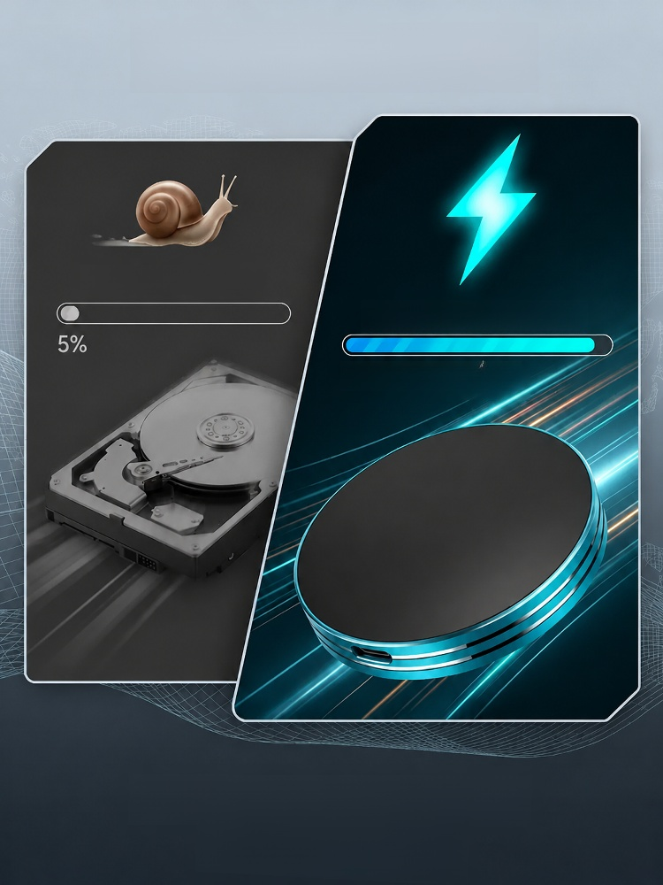 C Magnetic Anti-Lost Portable SSD External Solid State Drive, Snap to iPhone 15 & MacBook instantly! 32TB storage with 3-year warranty included.