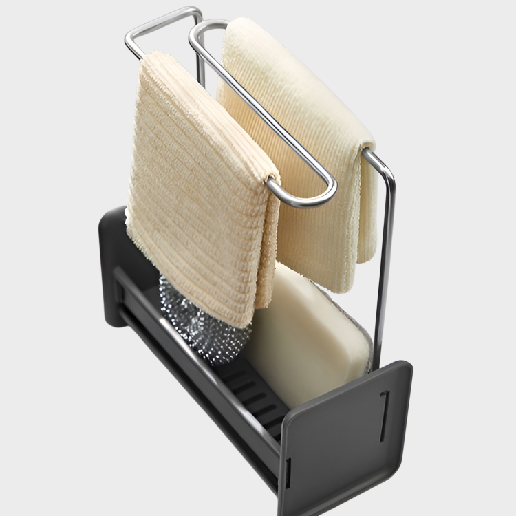 Household dishcloth rack countertop wall mounted kitchen supplies rack