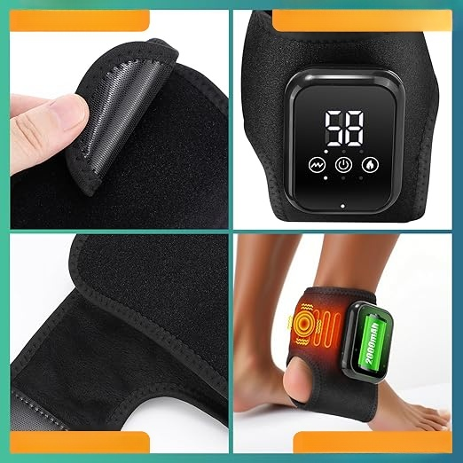 🔥👣 Say Goodbye to Ankle Pain with Our Heated Ankle Massager! 👣Step into comfort and regain your active lifestyle🔥