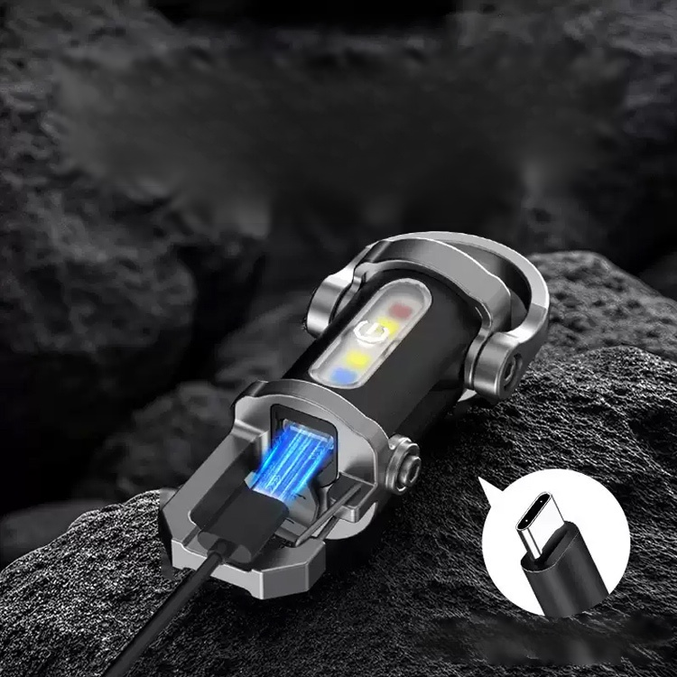 🔦 Small but extremely powerful! Power bank + high-powered flashlight + strobe alarm Our 3-in-1 pocket multi-function flashlight is the ideal companion for every adventure and emergency.