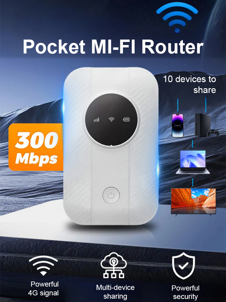 Ultra-long battery life portable WiFi