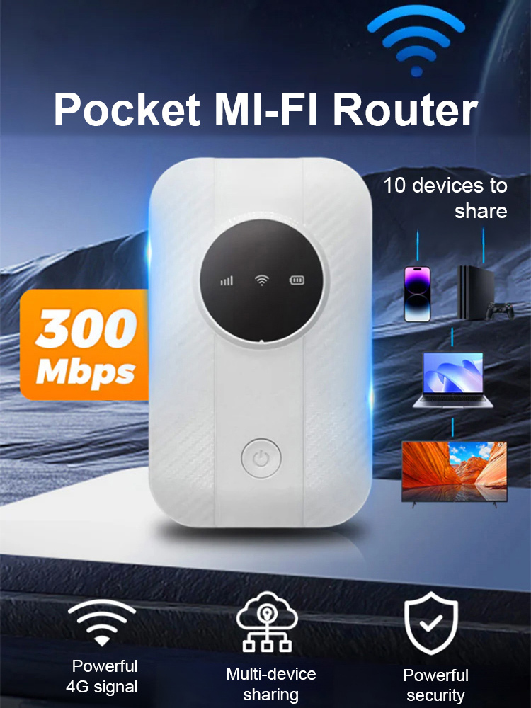 Ultra-long battery life portable WiFi