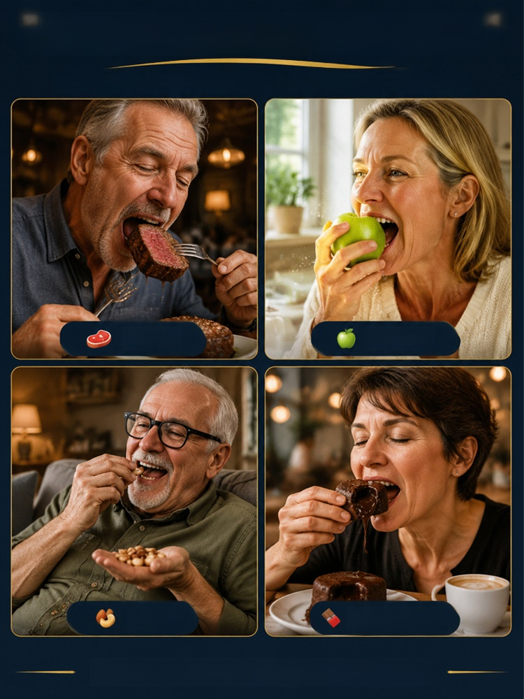 [Comfortable to Wear All Day] Premium Full Denture Set, Trusted by 10,000+ Users. Natural & Youthful Smile!