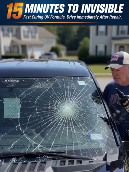 🚗✨ Fix Car Windshield Cracks in 15 Minutes — Professional Results at Home with Zero Skills Needed!