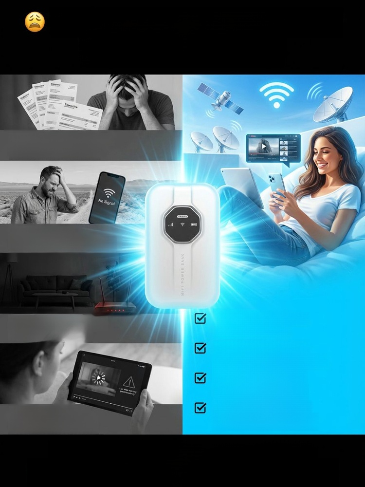  Free Internet in Your Pocket — Direct Satellite Connection with Zero Dead Zones!