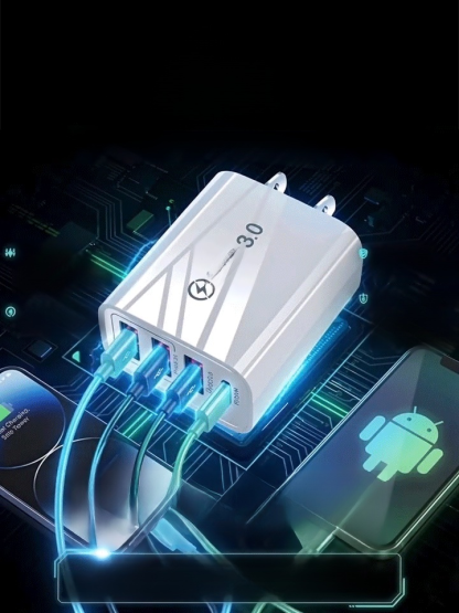 [Extends Battery Life] Multi-port Universal Charger, AI cooling tech: No more throttling. End planned obsolescence. Last 3 years longer.