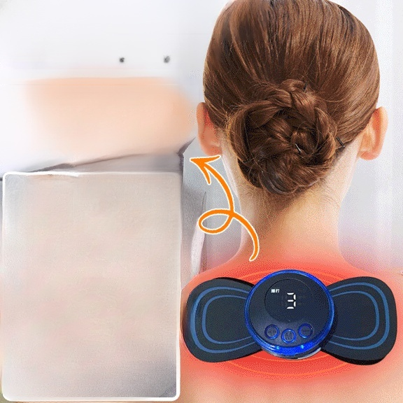 With this [EMS Smart Massage Pad], you can get full-body care for less than 2 cents per session! 😲✨Stimulates deep muscles and reduces fatigue.