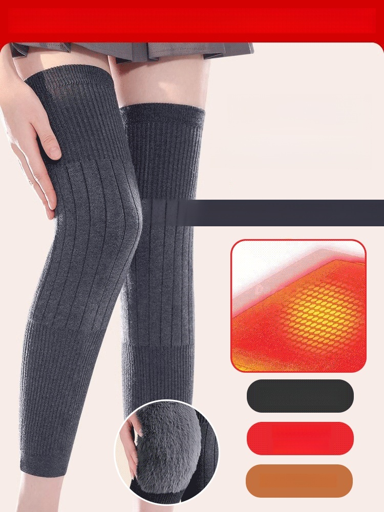 🐑Australian cashmere knee pad 💗Heat storage and warm 💗Skin-friendly comfortable ✅Cold legs ✅Cold joints ✅Knee pain 👯‍♀️Unisex de