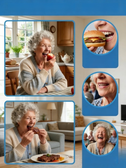 Light up your smile! Proper custom dentures for total confidence. Natural look & fit. 