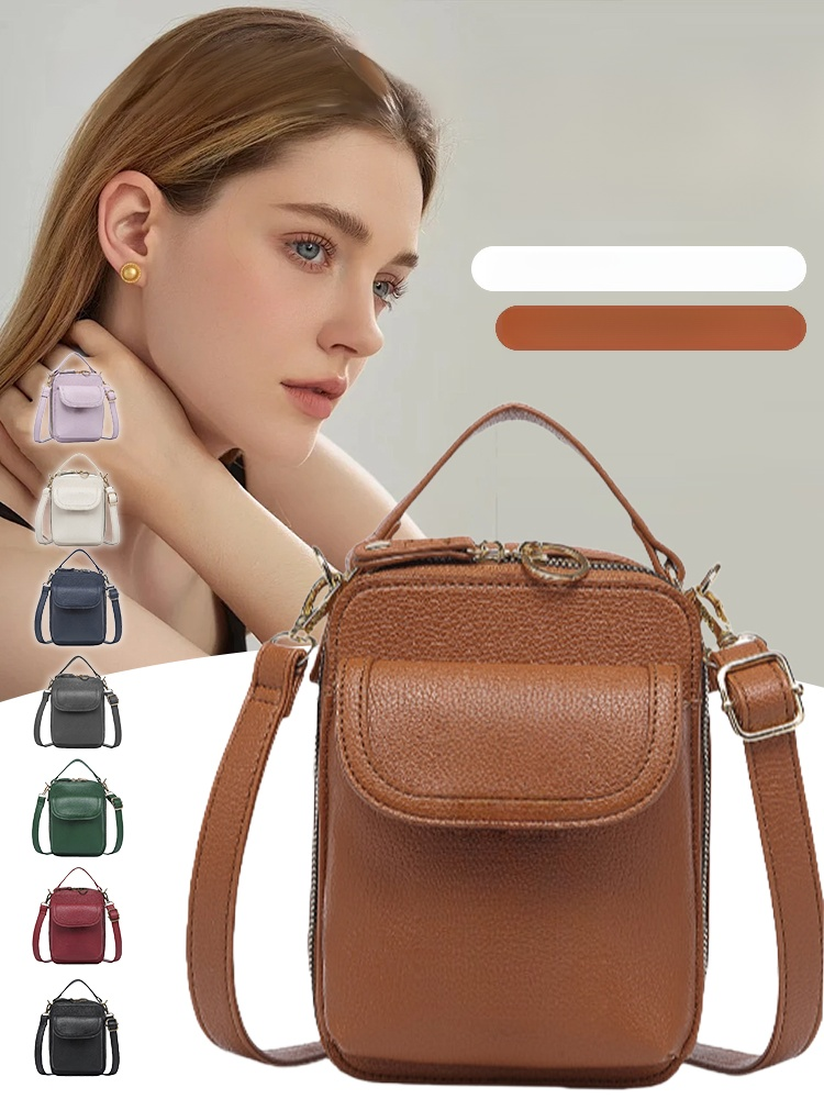 Aphrodite Phone Crossbody Bag,  Century craft legacy, premium texture you can see. Phone, keys, and cards in one bag. Travel light!