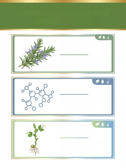 Thick, Full Hair. One Roll Away! Activate dormant follicles. Get thicker, fuller hair with our Rosemary Roller.