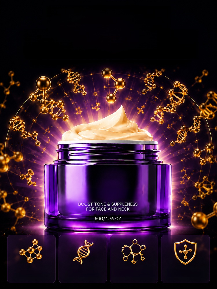 German Advanced 3D Firming & Lifting Cream, 28 Days to a Defined Jawline, -44.3% Reduction in Wrinkle Depth