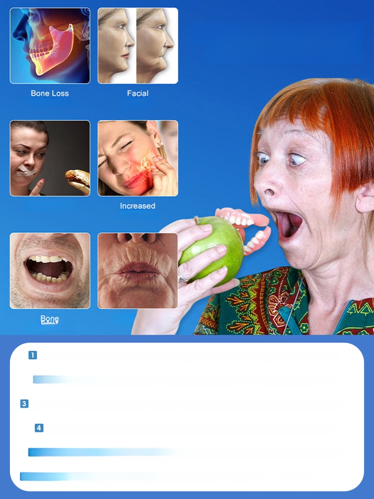 🦷Developed by 100 dentists, say goodbye to high prices! Made of soft silicone, they're as comfortable as real teeth!