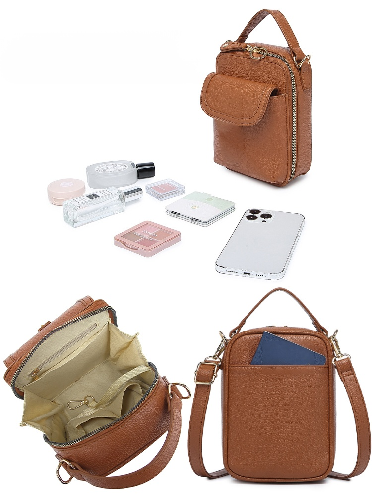 Aphrodite Phone Crossbody Bag,  Century craft legacy, premium texture you can see. Phone, keys, and cards in one bag. Travel light!