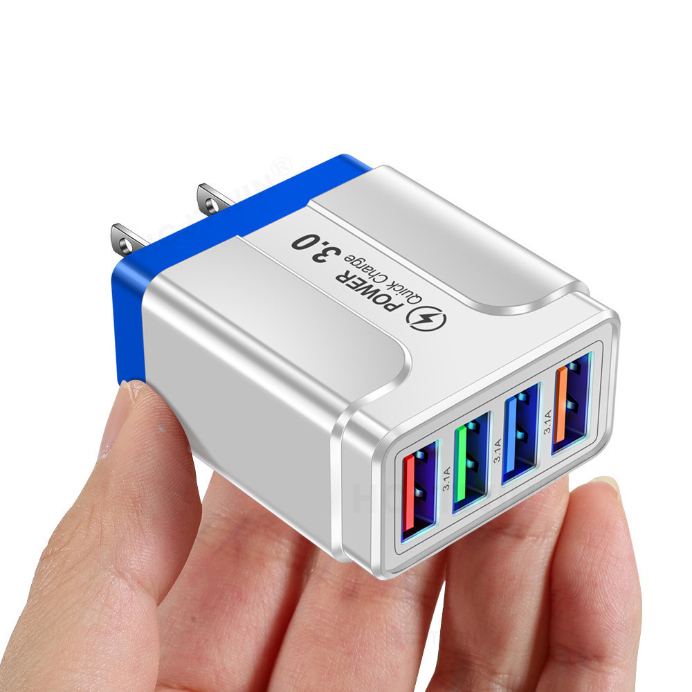 ✨ Experiencing phone lag and fast battery drain? The AI Smart Four-Port Charger revives your old phone with smooth performance and rejuvenated battery life!