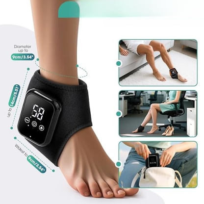 🔥👣 Say Goodbye to Ankle Pain with Our Heated Ankle Massager! 👣Step into comfort and regain your active lifestyle🔥
