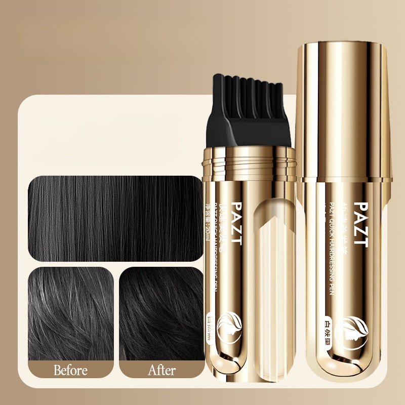 [Cover gray hair in three seconds] Quick hair styling pen